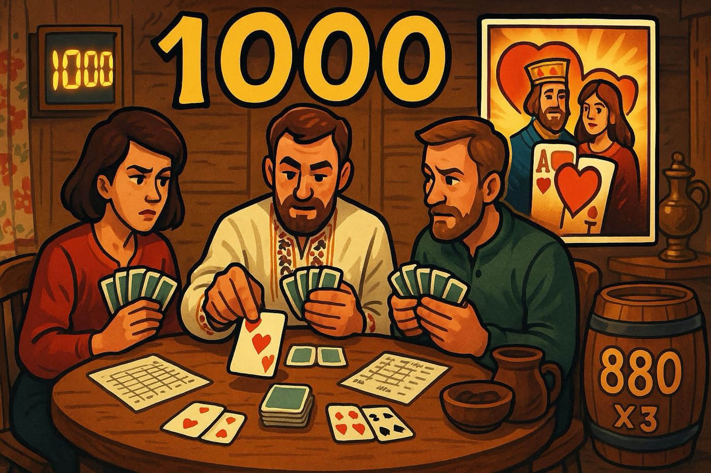 Illustration for 1000: About the game