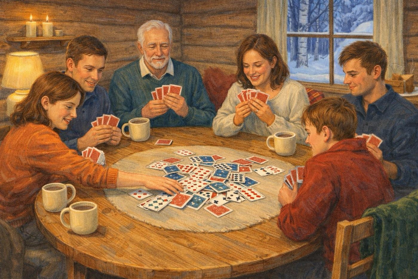 Card games for 6 players