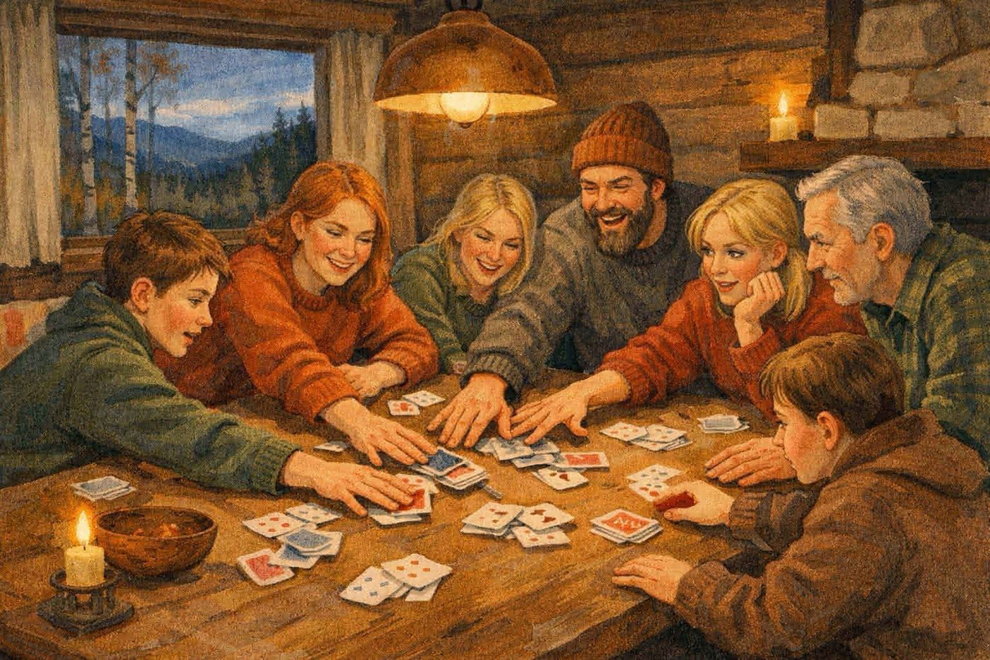 Card games for 7 players