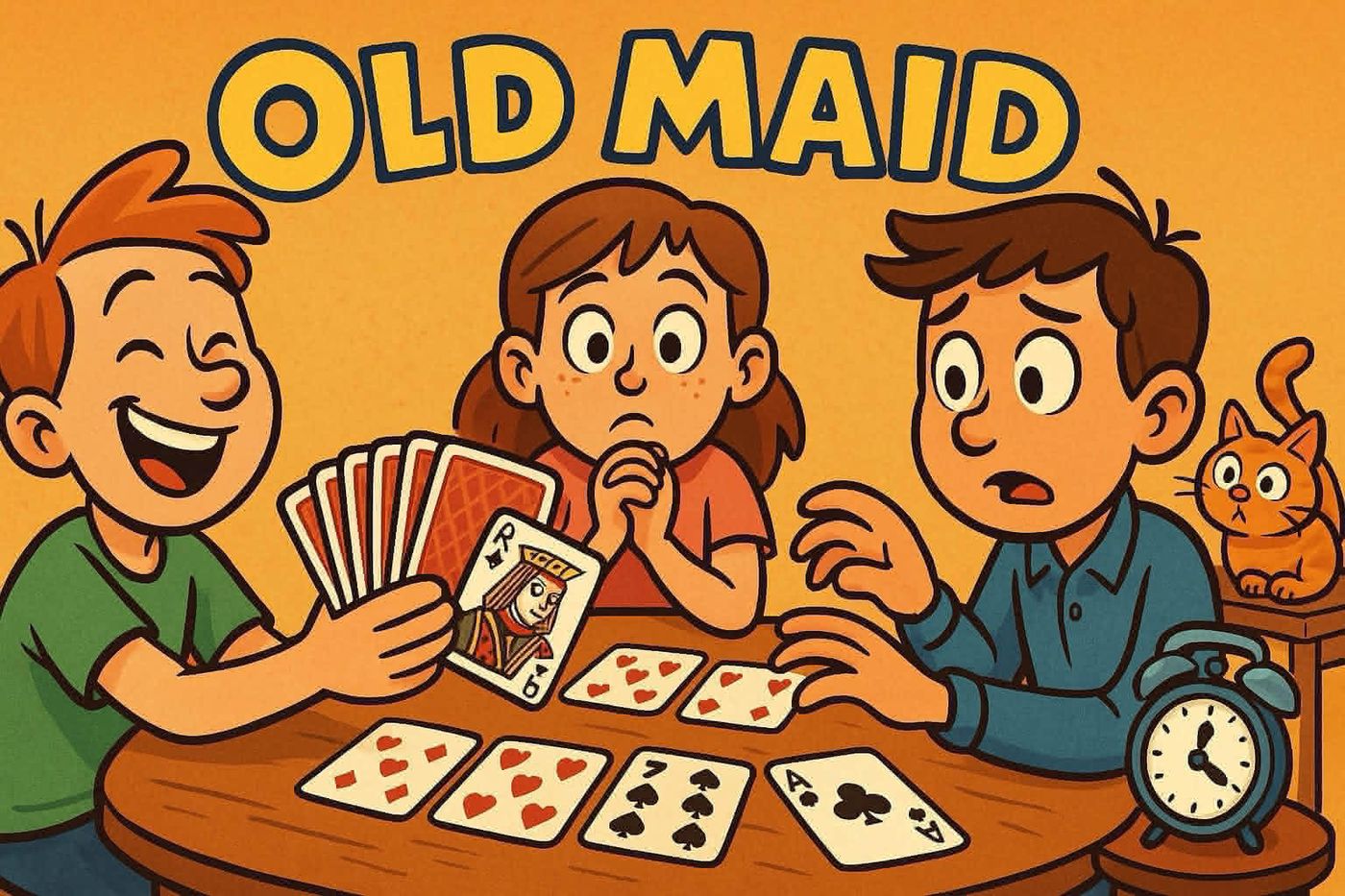 Illustration for Old Maid: About the Game