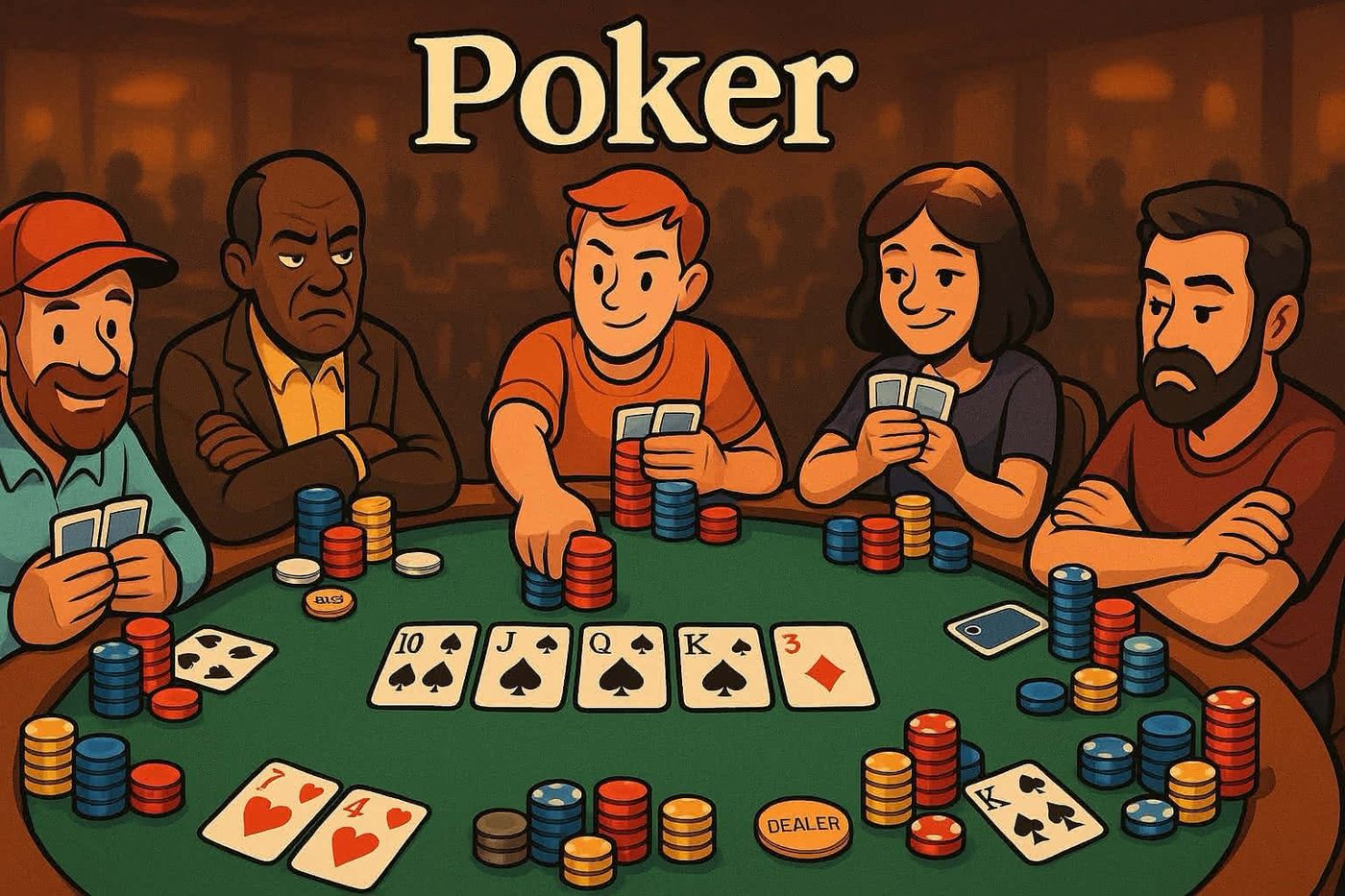 Illustration for Poker: About the Game