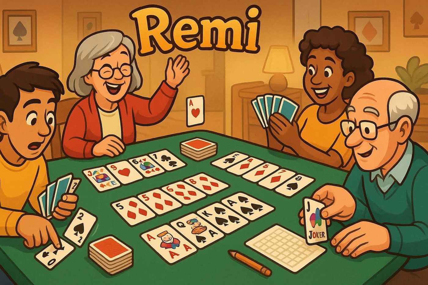 Illustration for Remi: About the Game