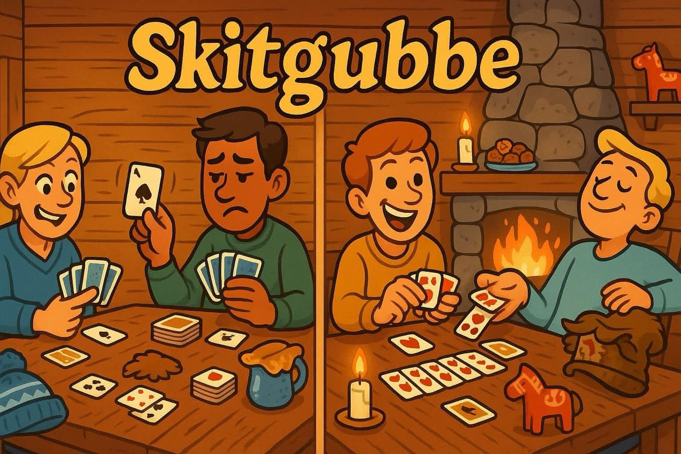 Illustration for Skitgubbe: About the Game